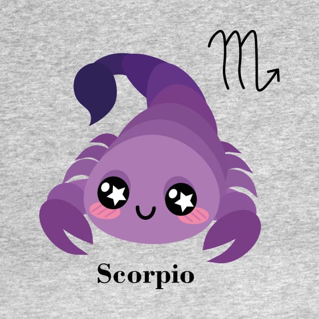 Scorpio Zodiac Sign Cute by MikaelSh